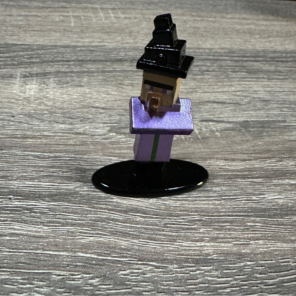 Minecraft Witch Metal Die‎ Cast Figures 1.5" By Jada Toys 30099